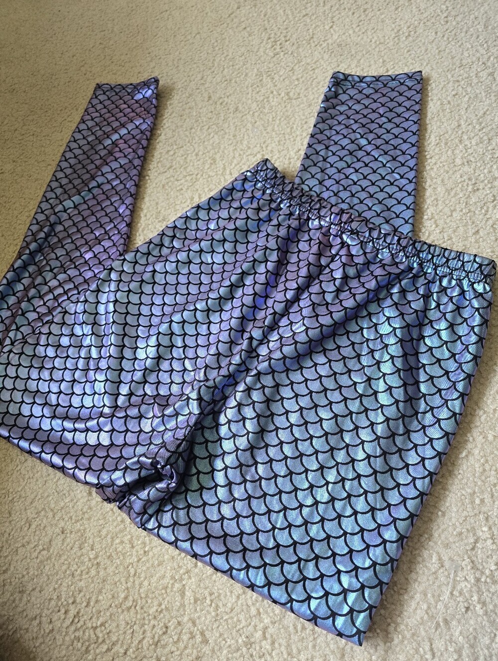 Mermaid 🧜♀️ Leggings Womens Size Medium Large